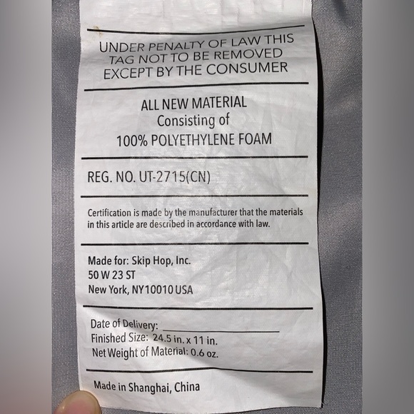 Skip*Hop Brown Zig-Zag Diaper Bag With Changing Pad - Picture 11 of 12